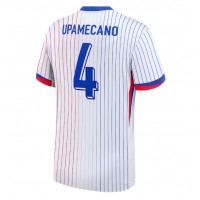 Francúzsko Dayot Upamecano #4 Vonkajší futbalový dres ME 2024 Krátky Rukáv